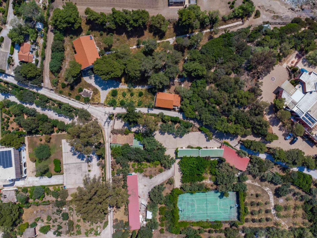 Black Diamond Beachfront Pool Villa Pasithea In Sounio, Athens Sounion Exterior foto